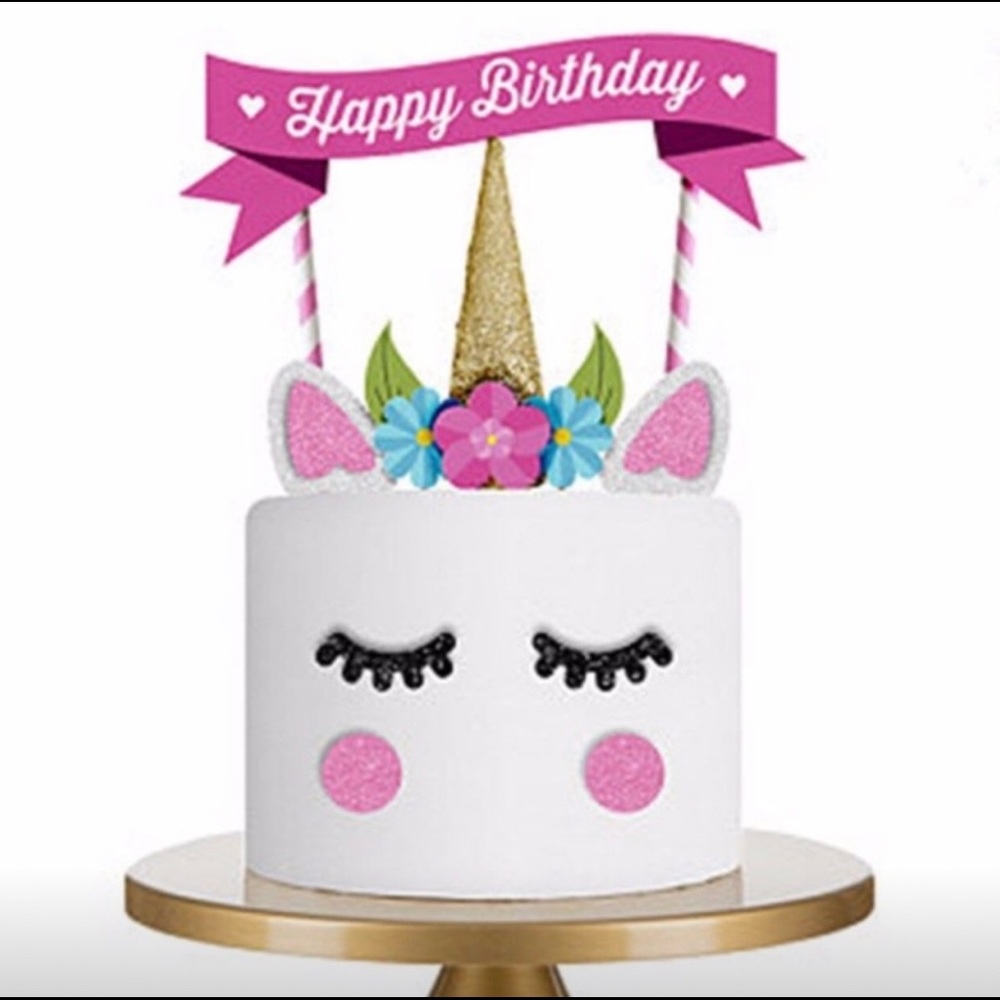Unicorn Cake Topper